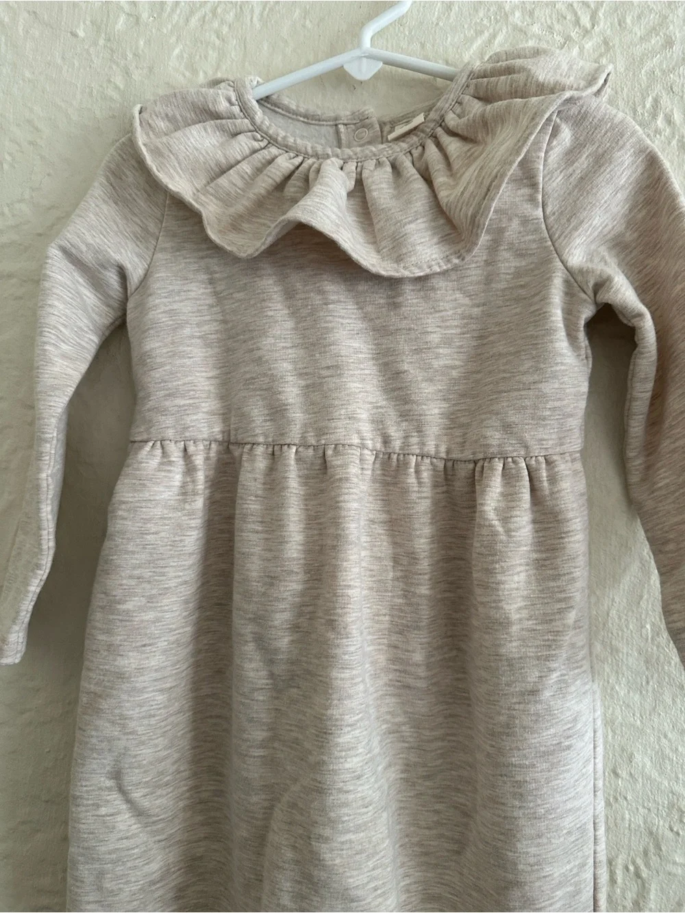 Tucker + Tate Warm Heather Fleece Ruffle Neck Sleeper 24 Months